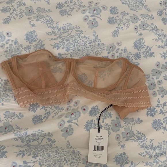 Else underwire strapless braElegant Women's Sheer powder - Picture 3 of 3